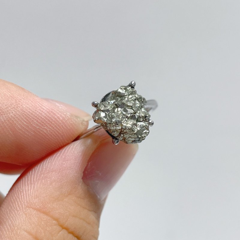 Raw Pyrite Crystal Ring Wholesale - Wholesale Crystals