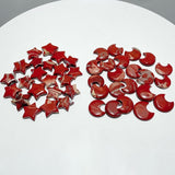 Red Jasper Moon And Star Wholesale - Wholesale Crystals