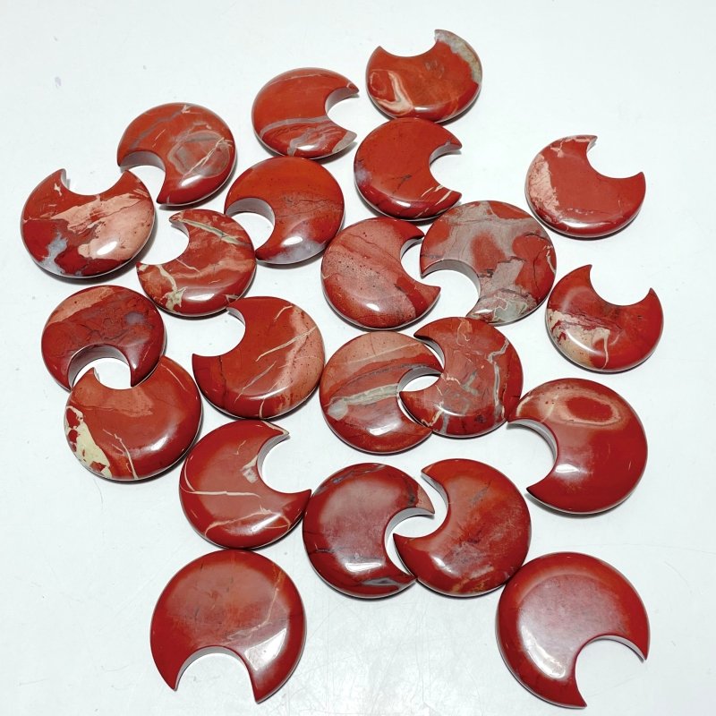 Red Jasper Moon And Star Wholesale - Wholesale Crystals