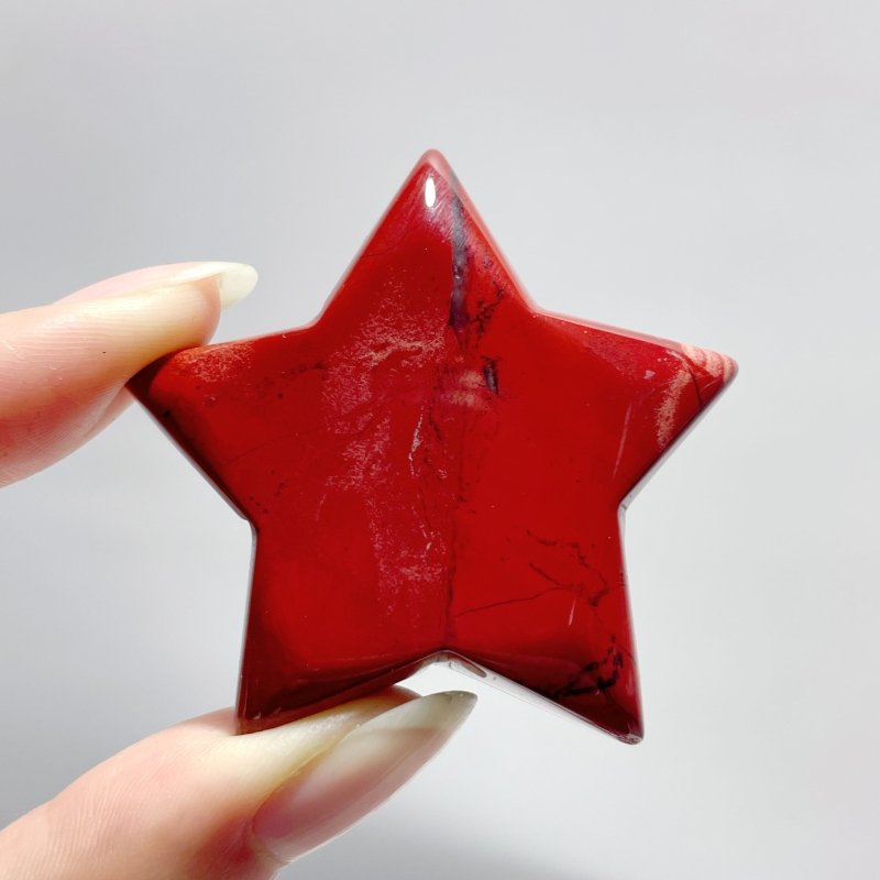 Red Jasper Moon And Star Wholesale - Wholesale Crystals