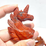 Red Jasper Unicorn Carving Wholesale - Wholesale Crystals