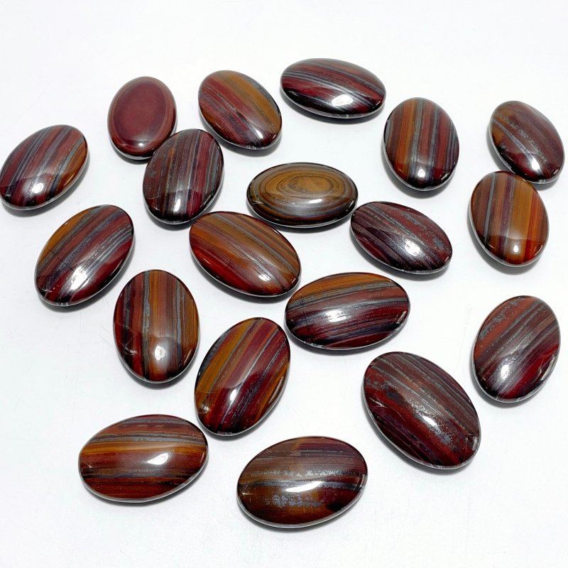 Red Yellow Tiger Eye Mixed Iron Palm Wholesale - Wholesale Crystals