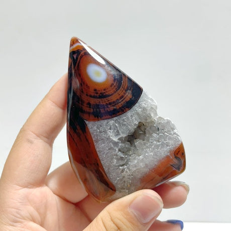 Red&Black Stripe Agate Mixed Quartz Arrow Head Shape Wholesale - Wholesale Crystals