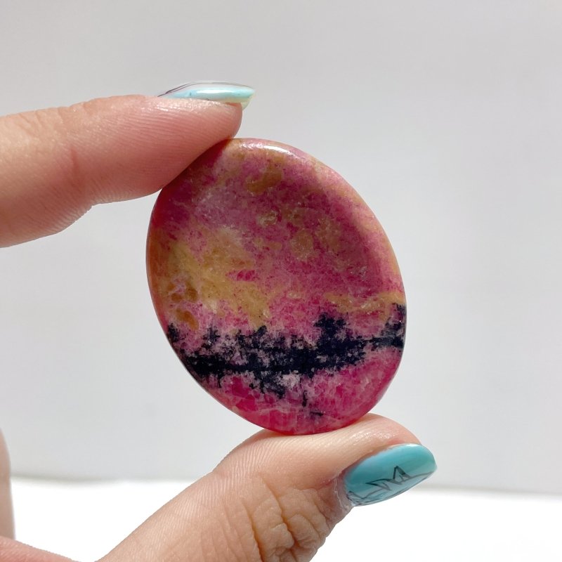 Rhodonite Worry Stone Wholesale - Wholesale Crystals