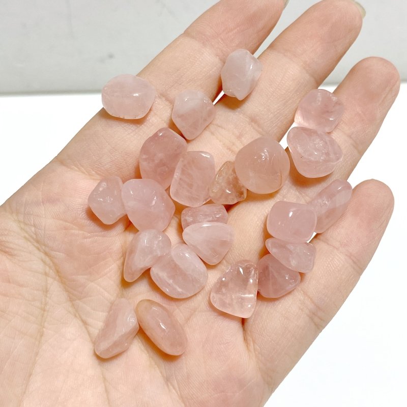 Rose Quartz Crystal Chips Gravel Wholesale -Wholesale Crystals