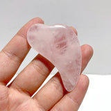 Rose Quartz Gua Sha Facial Tool For SPA Wholesale - Wholesale Crystals