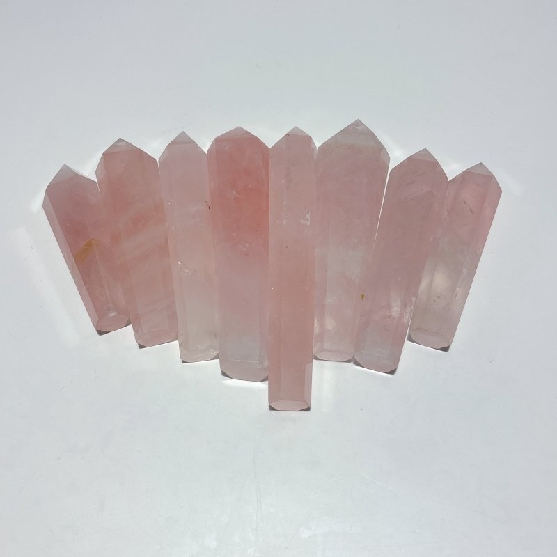 Rose Quartz Scepter Magic Wand Wholesale - Wholesale Crystals