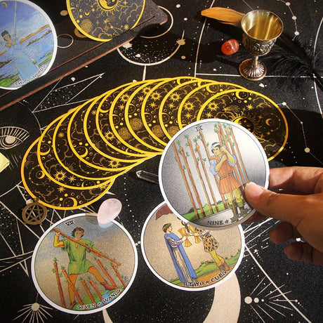 Round Tarot Cards 85 (Gift box set) - Wholesale Crystals
