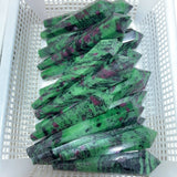 Ruby Zoisite Point Magic Wand Scepter Crystal Wholesale -Wholesale Crystals