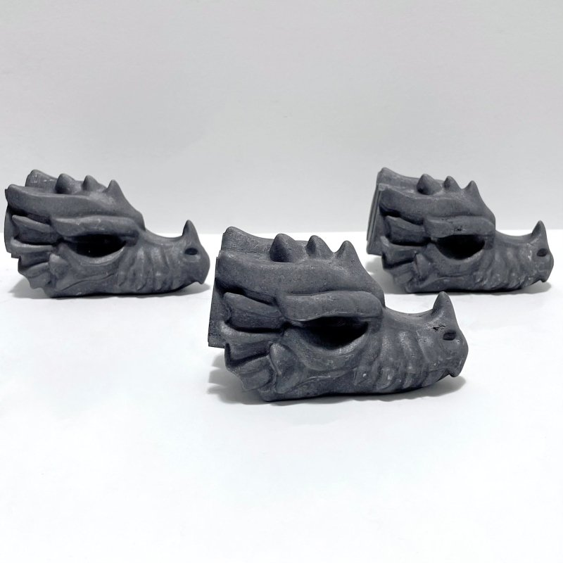 Shungite Dragon Head Carving Wholesale - Wholesale Crystals