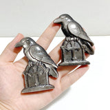 Silver Sheen Obsidian Crow Tomb Carving Wholesale -Wholesale Crystals