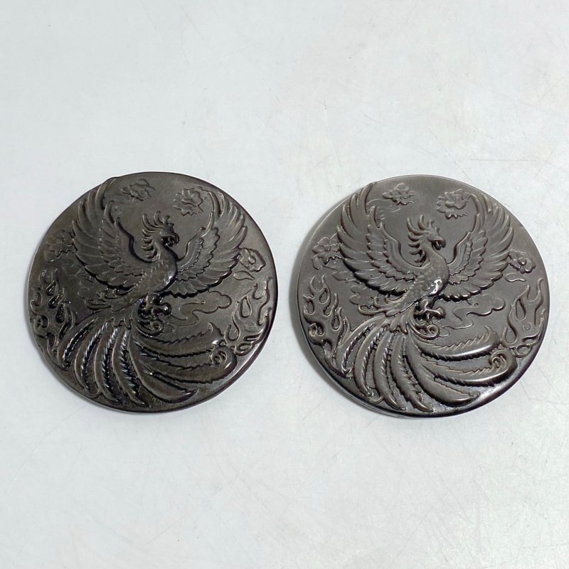Silver Sheen Obsidian Phoenix Carving Wholesale -Wholesale Crystals