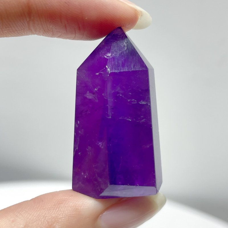 Small Deep Purple Amethyst Points Wholesale - Wholesale Crystals