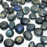 Small Flash Dark Labradorite Tumbled Wholesale - Wholesale Crystals
