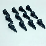 Small Obsidian Crow Skull Carving Wholesale - Wholesale Crystals