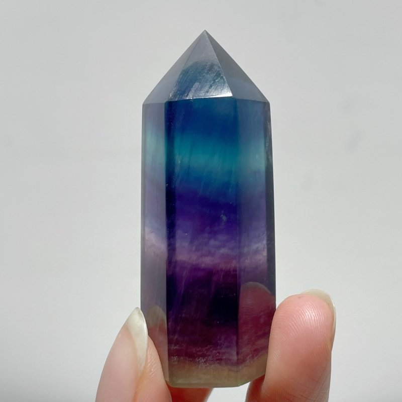 Small Rainbow Fluorite Point Tower Wholesale - Wholesale Crystals