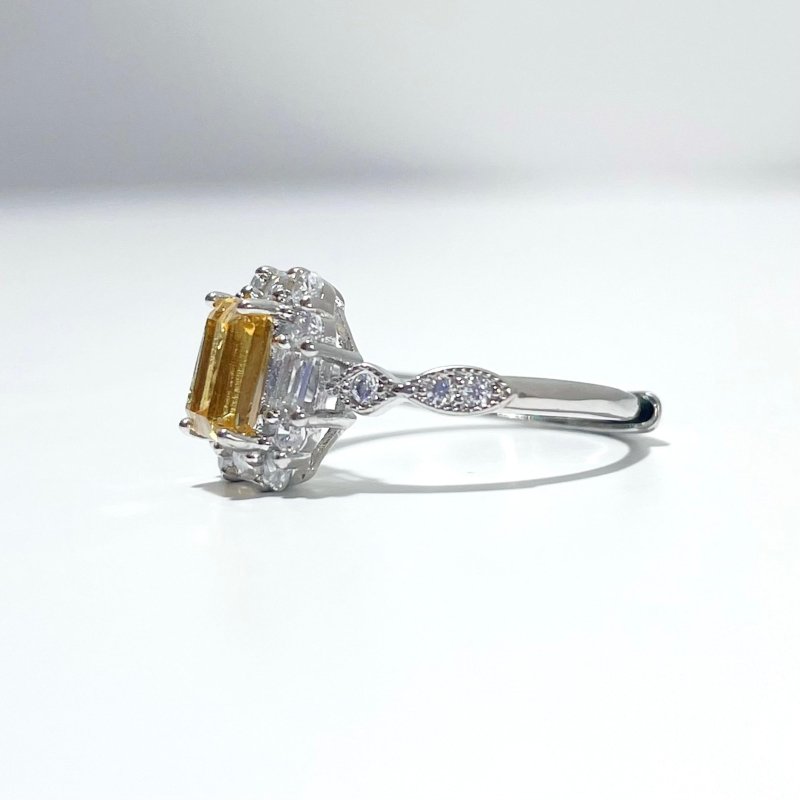 Sugar Cube Citrine Ring Wholesale - Wholesale Crystals