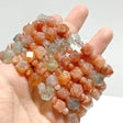 Sunstone Beads Mixed Sixteen - sided Polyhedron Bracelets Wholesale - Wholesale Crystals