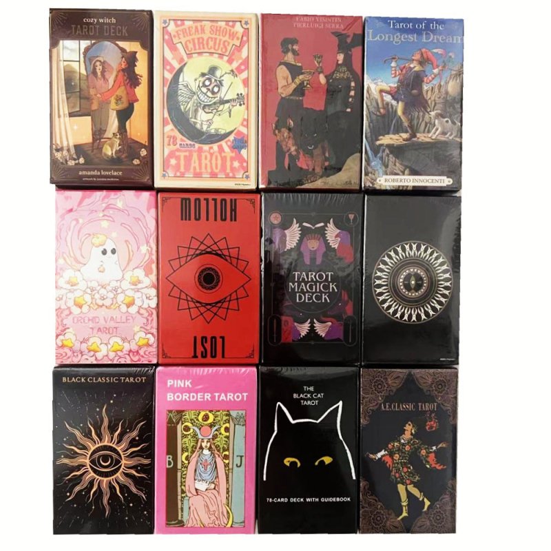 Tarot Cards 91 (Side spray painting) -Wholesale Crystals