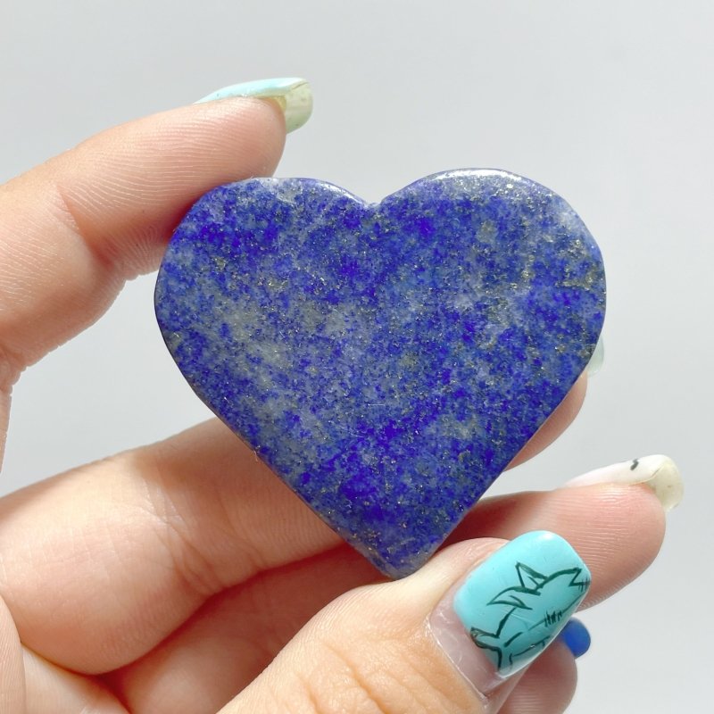 Thin Lapis Lazuli Heart Wholesale - Wholesale Crystals