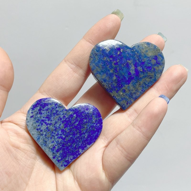 Thin Lapis Lazuli Heart Wholesale - Wholesale Crystals