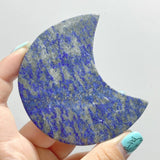 Thin Lapis Lazuli Moon Shape Wholesale - Wholesale Crystals
