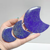 Thin Lapis Lazuli Moon Shape Wholesale - Wholesale Crystals
