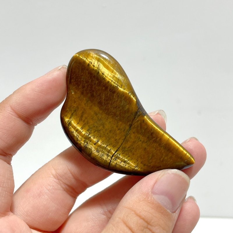 Tiger Eye Gua Sha Facial Tool For SPA Wholesale - Wholesale Crystals