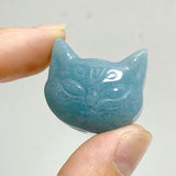 Trolleite Stone Cat Head Carving Wholesale -Wholesale Crystals