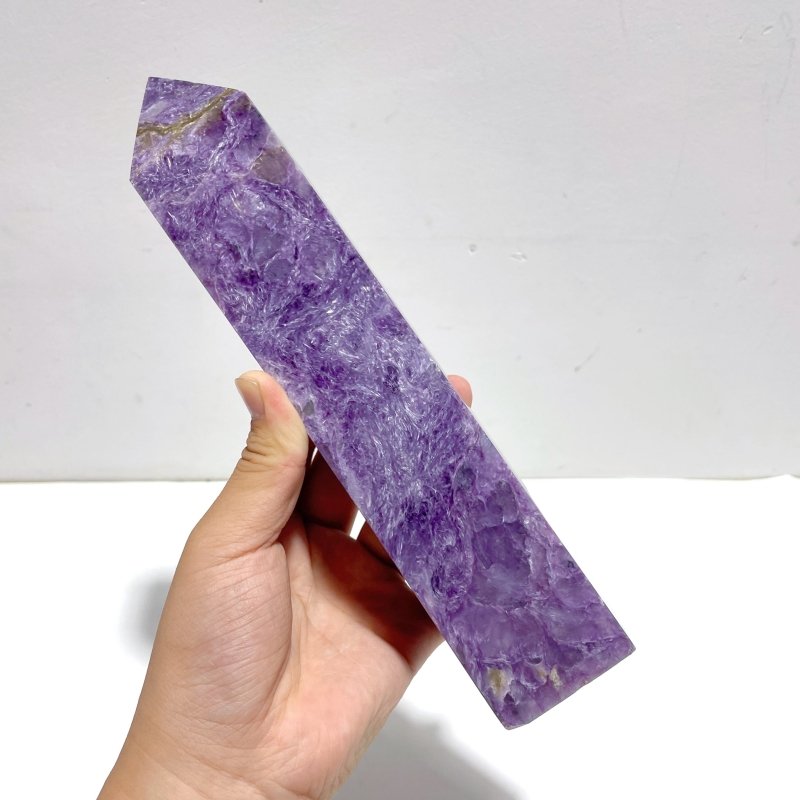Unique 23CM Charoite Tower Point - Wholesale Crystals
