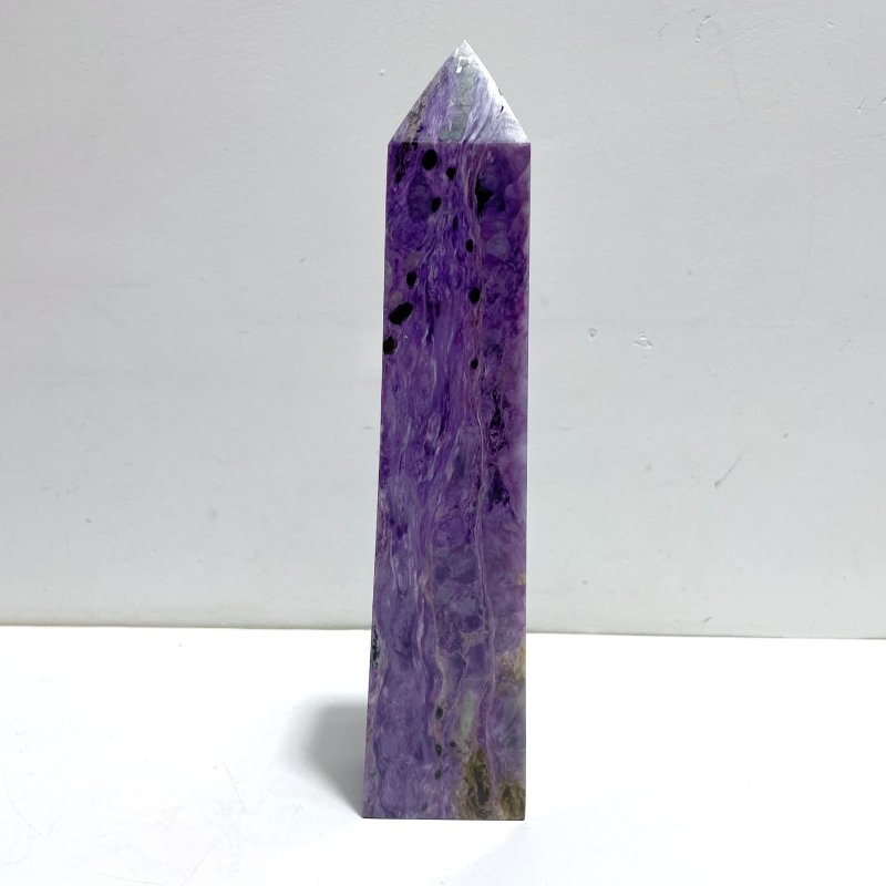 Unique 25.5CM Charoite Tower Point - Wholesale Crystals
