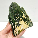 Unique 8th Vein Ocean Jasper Slab With Stand 6 - Wholesale Crystals