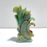 Unique Caribbean Calcite Corn Carving - Wholesale Crystals