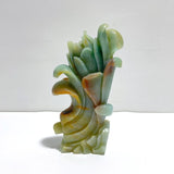 Unique Caribbean Calcite Corn Carving - Wholesale Crystals