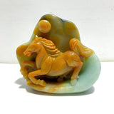 Unique Caribbean Calcite Horse Carving - Wholesale Crystals