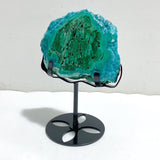 Unique Chrysocolla Mixed Malachite Specimen Raw Bottom With Stand -Wholesale Crystals