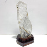 Unique Clear Quartz Enhydro Quartz Point With Rainbow For Collection - Wholesale Crystals