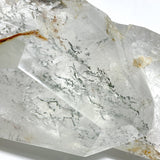 Unique Clear Quartz Enhydro Quartz Point With Rainbow For Collection - Wholesale Crystals