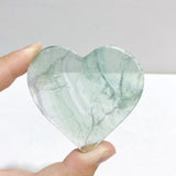 Unique Fluorite Heart Wing Carving With Stand - Wholesale Crystals