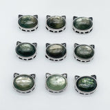 Unique Green Mica Crystal Cat Head Shape Wholesale - Wholesale Crystals