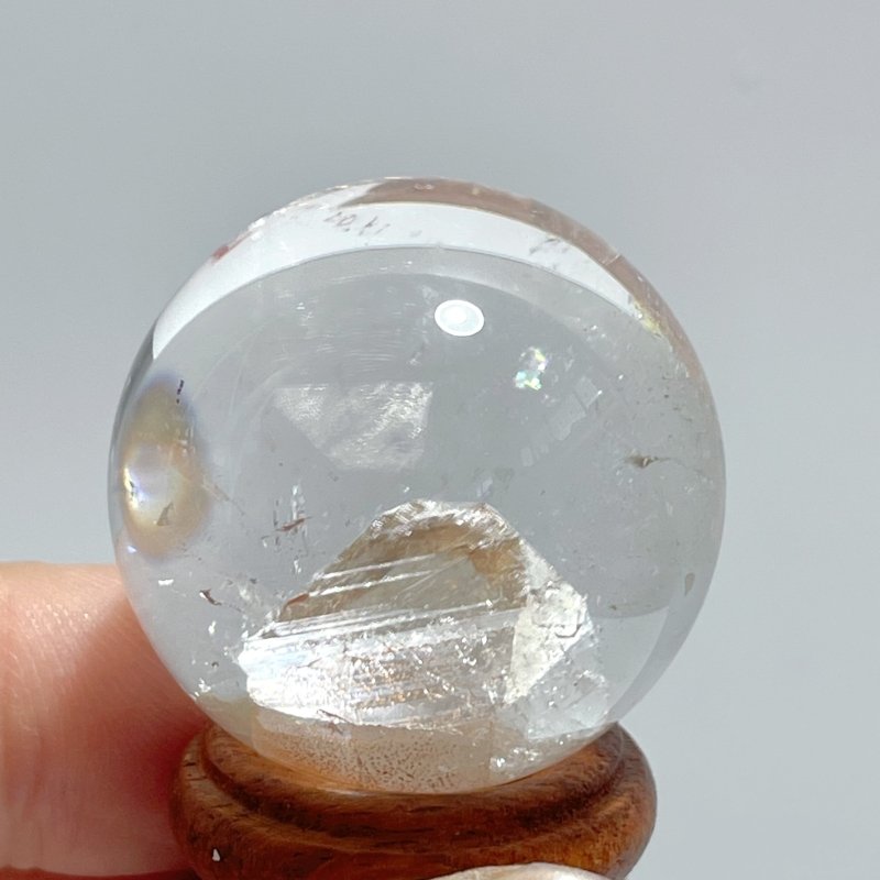 Unique Hexagonal Quartz In Quartz Beautiful Sphere - Wholesale Crystals