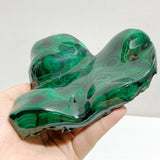 Unique Malachite Heart With Stand -Wholesale Crystals