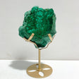 Unique Malachite Specimen Raw Bottom With Stand - Wholesale Crystals