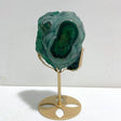 Unique Malachite Specimen Raw Bottom With Stand For Collection - Wholesale Crystals