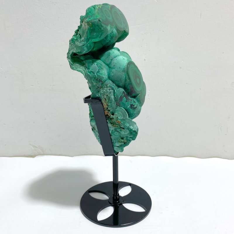 Unique Malachite Specimen With Stand -Wholesale Crystals