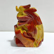 Unique Mookaite Flying Dragon Castle Carving 6 -Wholesale Crystals