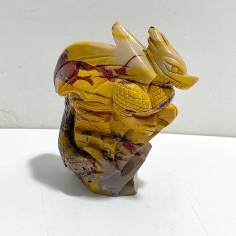 Unique Mookaite Flying Dragon Castle Carving 7 -Wholesale Crystals