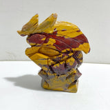 Unique Mookaite Flying Dragon Castle Carving 7 -Wholesale Crystals