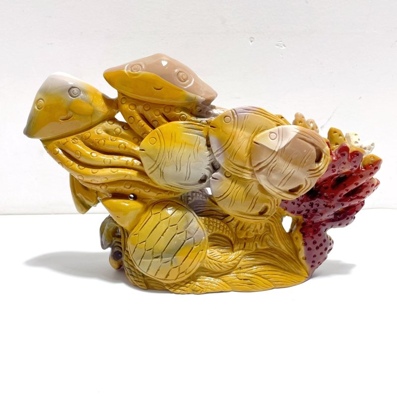 Unique Mookaite Sea Animals Carving - Wholesale Crystals