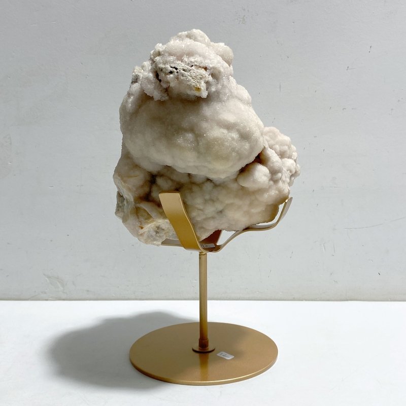 Unique Raw Stilbite Specimen With Stand #1 -Wholesale Crystals